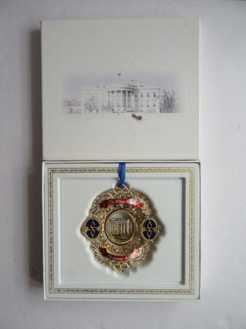 The White House Historical Association Christmas Ornament 2006 In Original Box